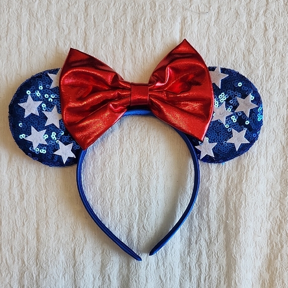 Amazon Kids Holiday Headband Set - Black, Blue, Red - Picture 3 of 5